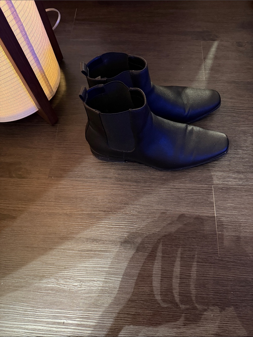 Calvin Klein Men's Black Chukka Boots